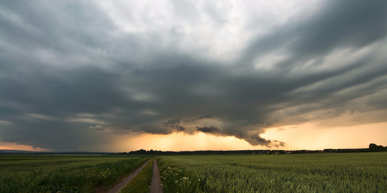Bouřky a supercely na Moravě 13. června 2019